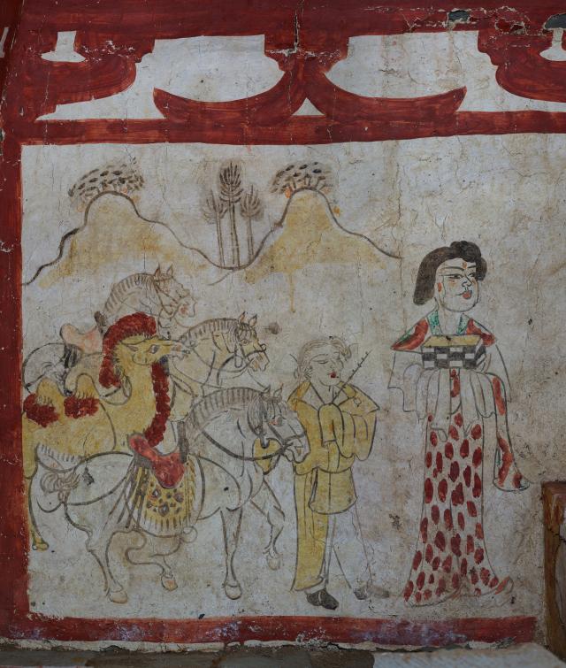 Cina: rinvenuti dipinti murali ben conservati in tomba millenaria