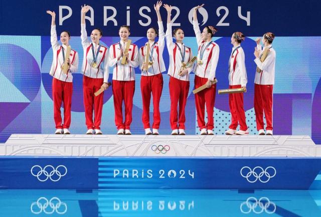 Olimpiadi: Cina vince primo oro in nuoto artistico a squadre a Parigi