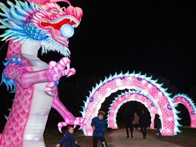 Italia: lanterne cinesi esposte a Roma per Capodanno lunare