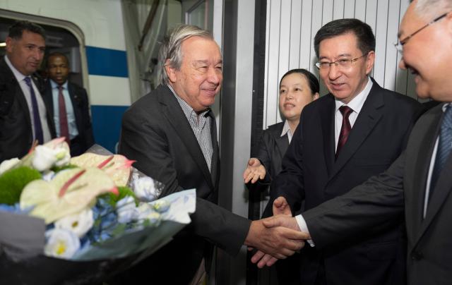 Cina: arrivo del segretario generale dell'ONU Guterres per il vertice SCO