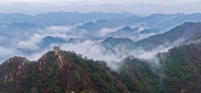 Cina: panorama della Grande Muraglia (1)
