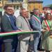 Roberto Perticone con la sindaca di Lovere al taglio del nastro per Lovere-Bienno