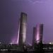 Tempesta su Doha, pioggia e fulmini sulla capitale del Qatar