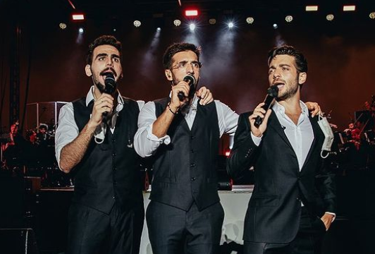 Gianluca Ginoble, Piero Barone e Ignazio Boschetto, Il Volo (Instagram)