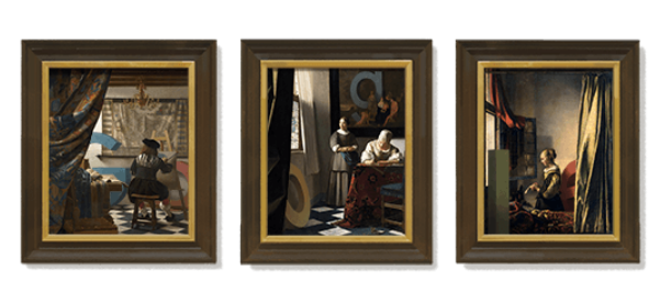Johannes Vermeer Doodle Google
