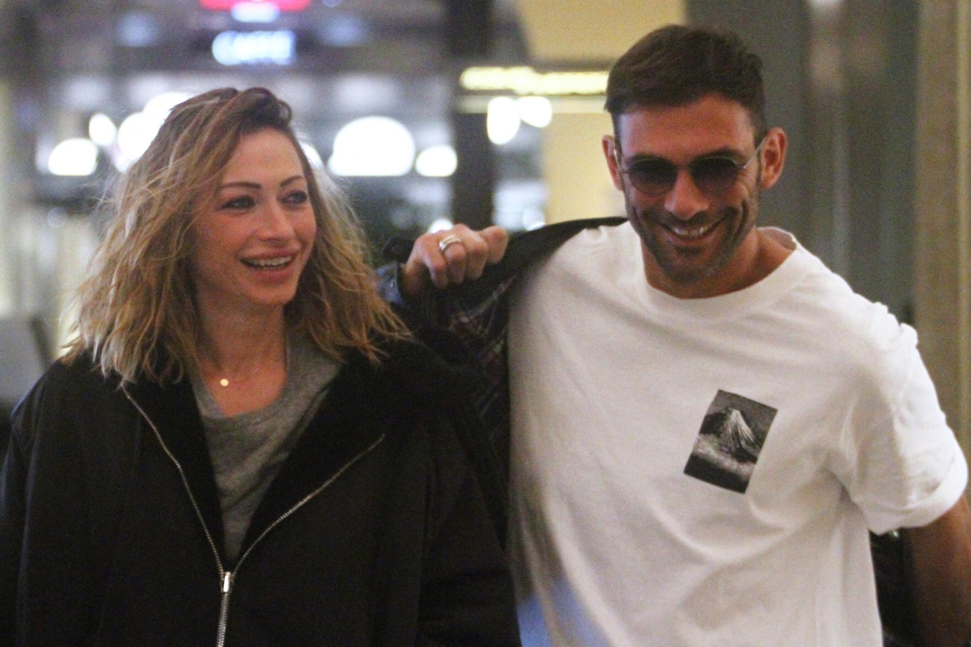 Irene Capuano e Francesco Arca (foto LaPresse)