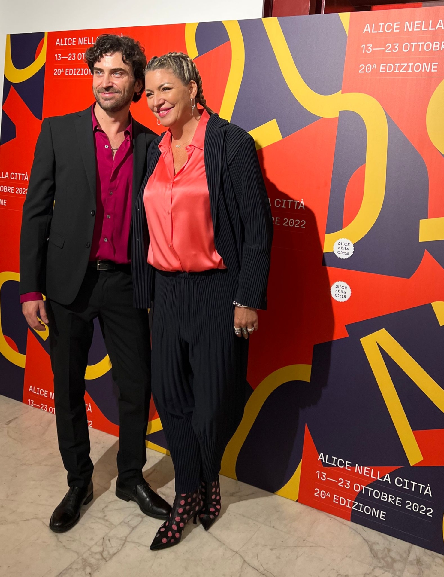 Carolina D'Andrea e Andrea Garofalo premiati a Roma per "Story of your life". Fonte: per gentile concessione di Carolina D'Andrea