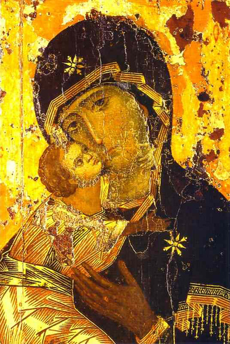 Madonna di Vladimir (fonte Wikipedia)