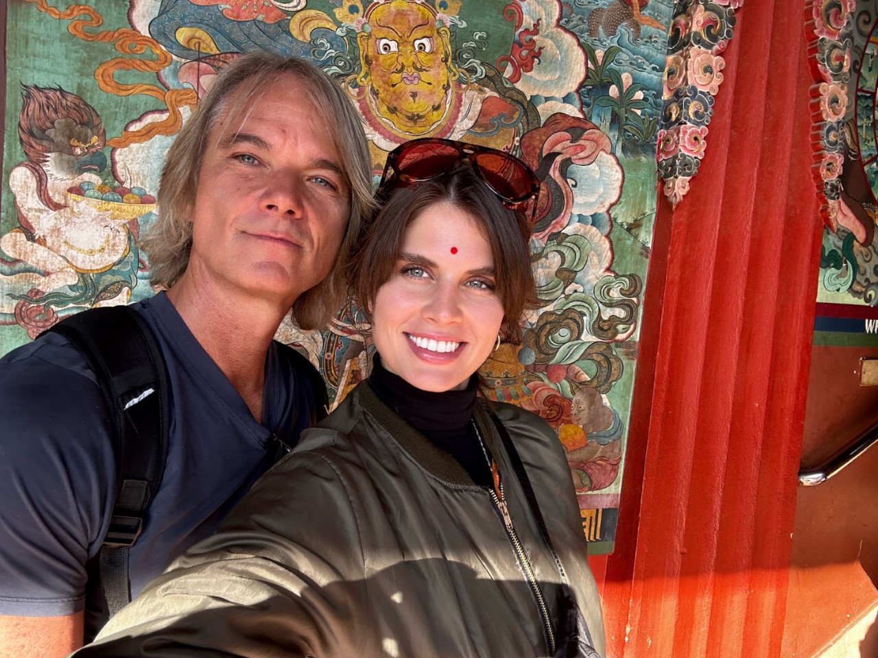 Livia Pillmann e Sebastian Harrison in Nepal. Fonte: per gentile concessione di Livia Pillmann