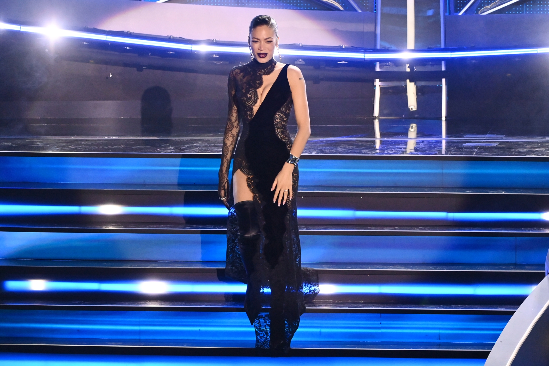 Elodie a Sanremo 2023 (fonte LaPresse)