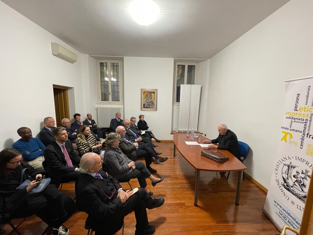 Un momento della serata con Ormas relatore. Ph. Beatrice Giorgi