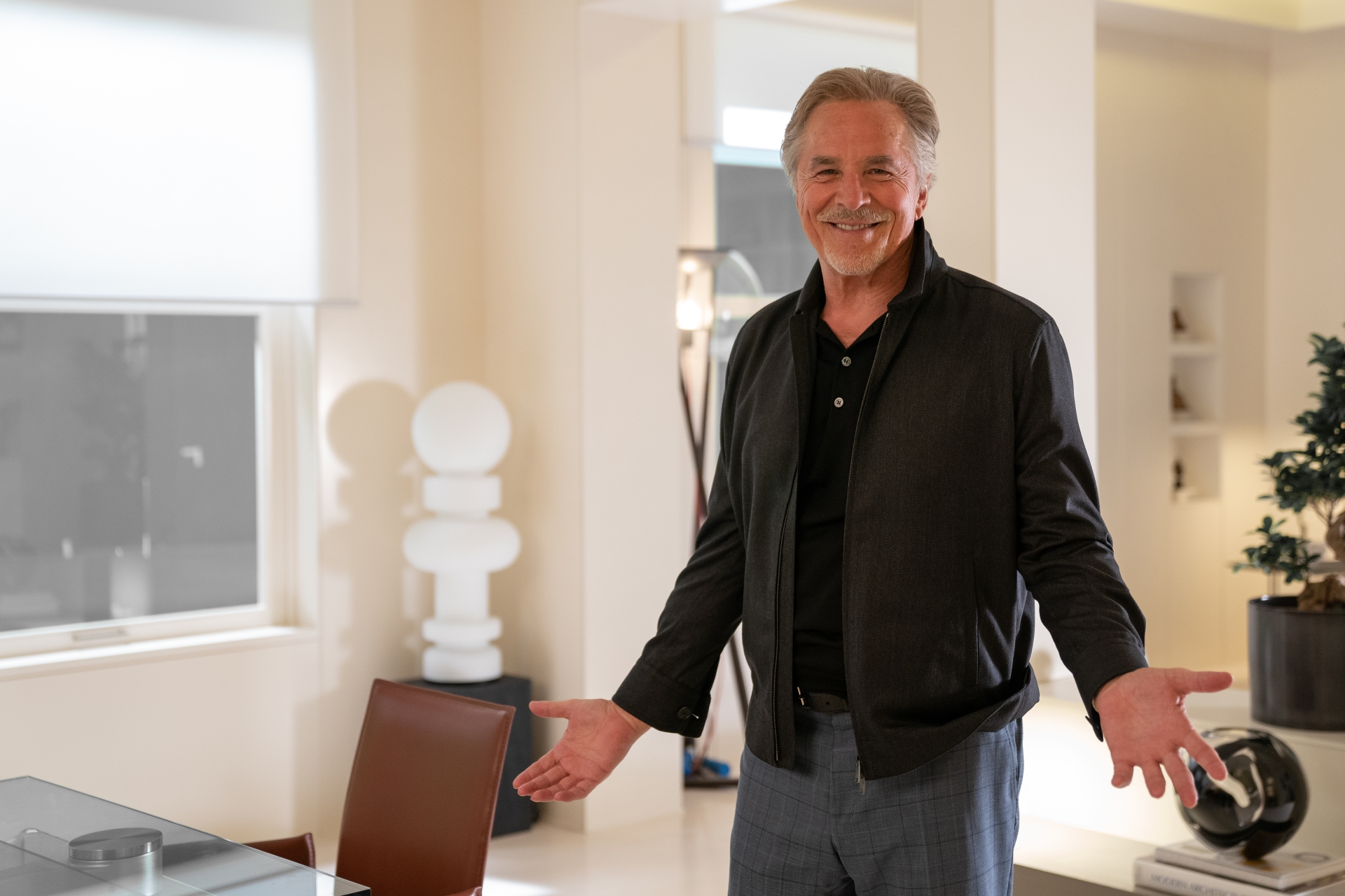 Don Johnson in "Book Club Il capitolo successivo". Fonte: Upi Media; BTS, TALENT, Don Johnson, INTERNATIONAL; per gentile concessione di Ufficio Stampa Echo