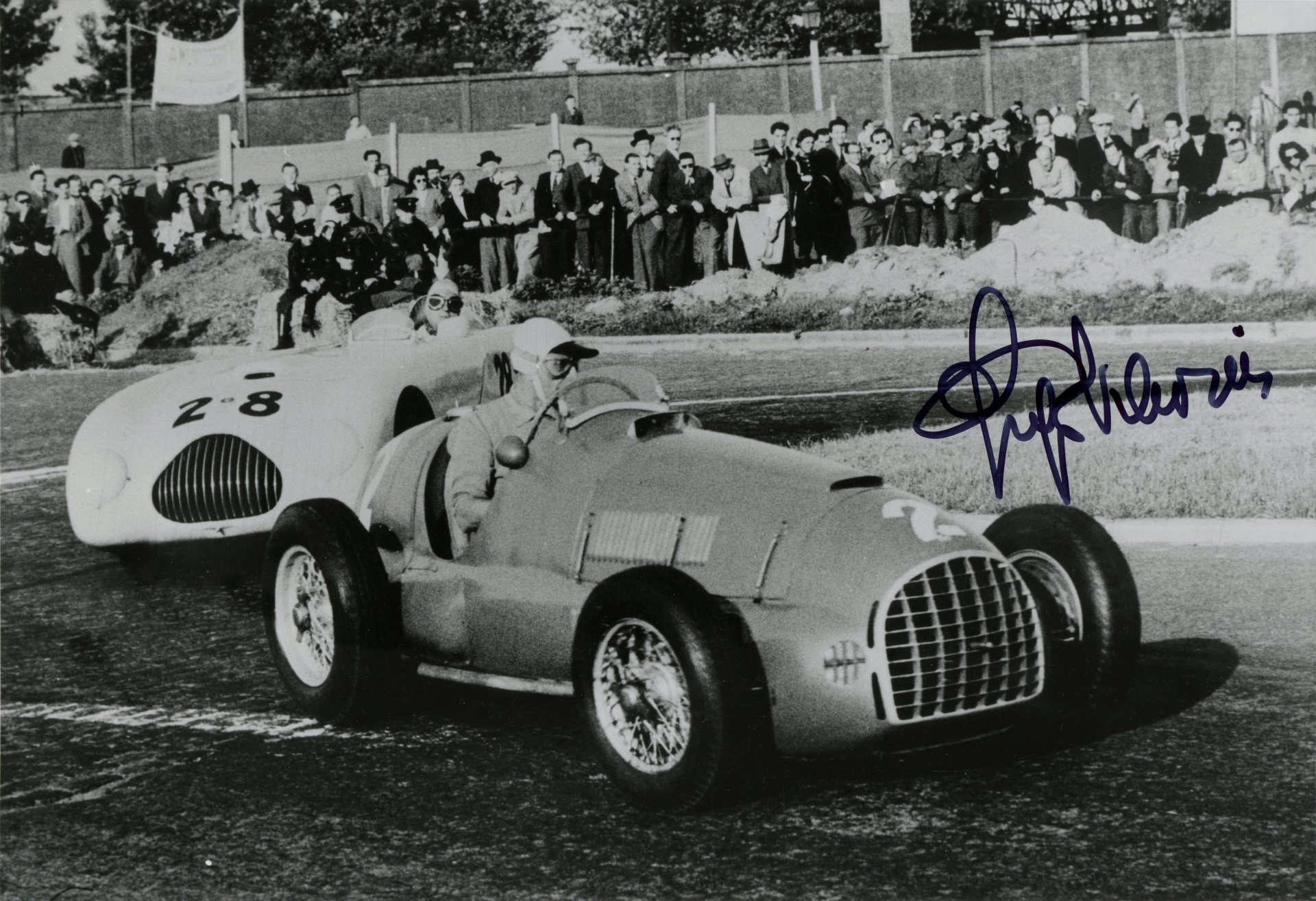 Villoresi in Maserati. Fonte: Archivio Valerio Villoresi