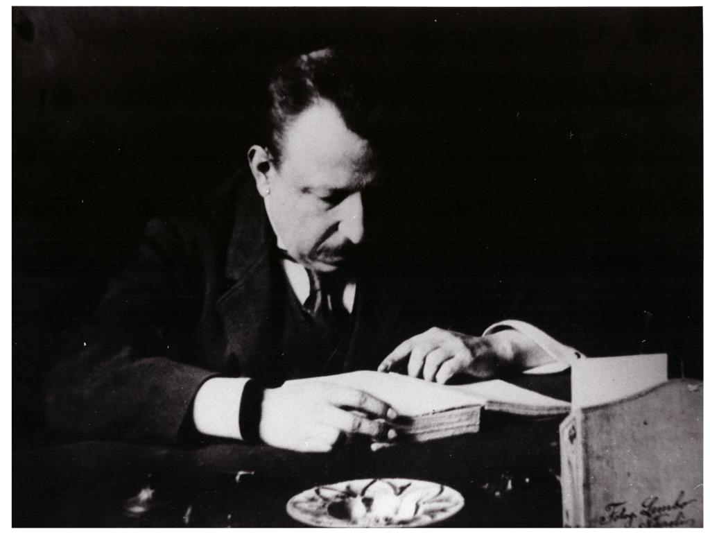 1912. Benedetto Croce. Fonte: Archivio della Fondazione Biblioteca Benedetto Croce