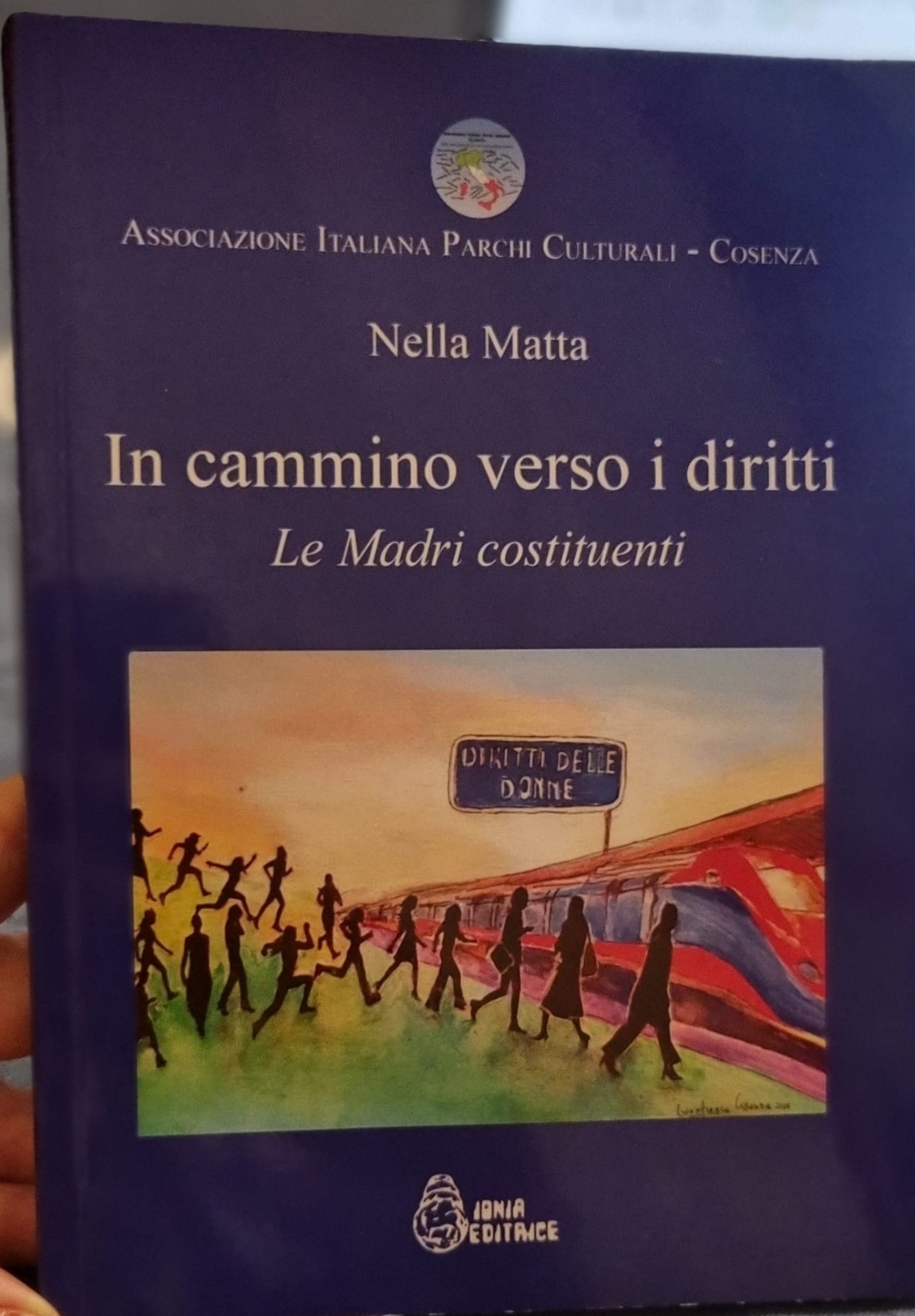 Copertina del libro di Nella Matta. Ph. Alessandra Basile