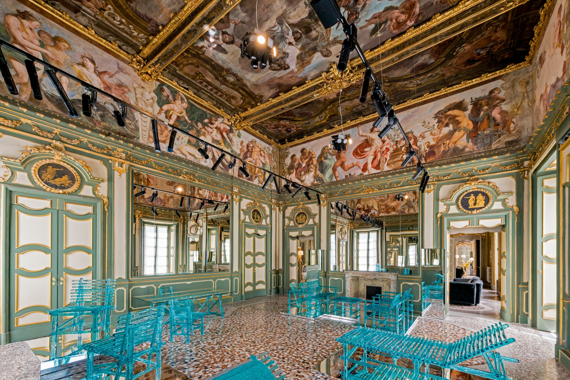 Palazzo Durini Caproni di Taliedo (interno). Credits: Andrea Livio Volpato