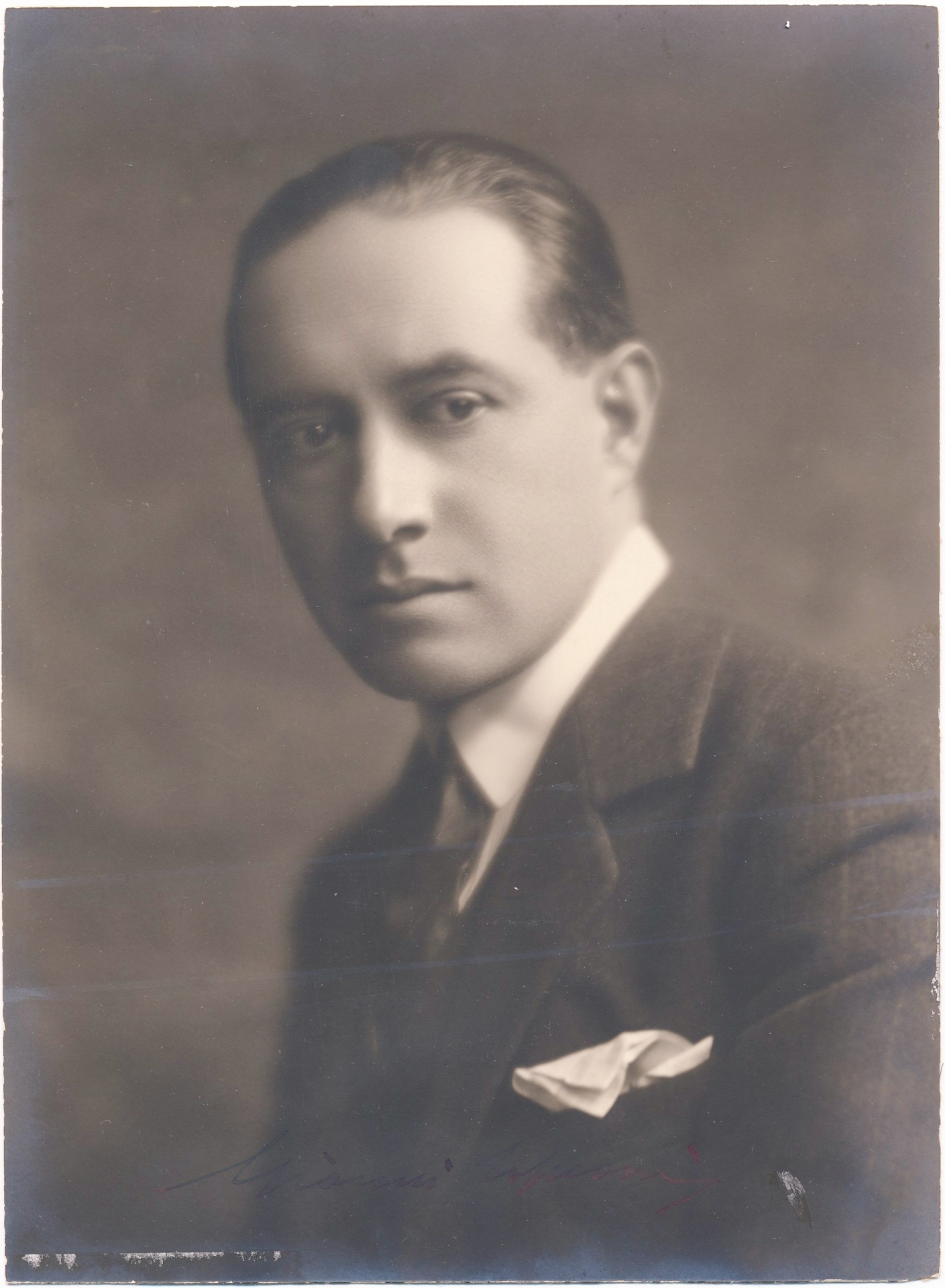 Gianni Caproni. Fonte: Archivio Gianni Caproni per gentile concessione di Pierfrancesco Meazzini Boccadoro