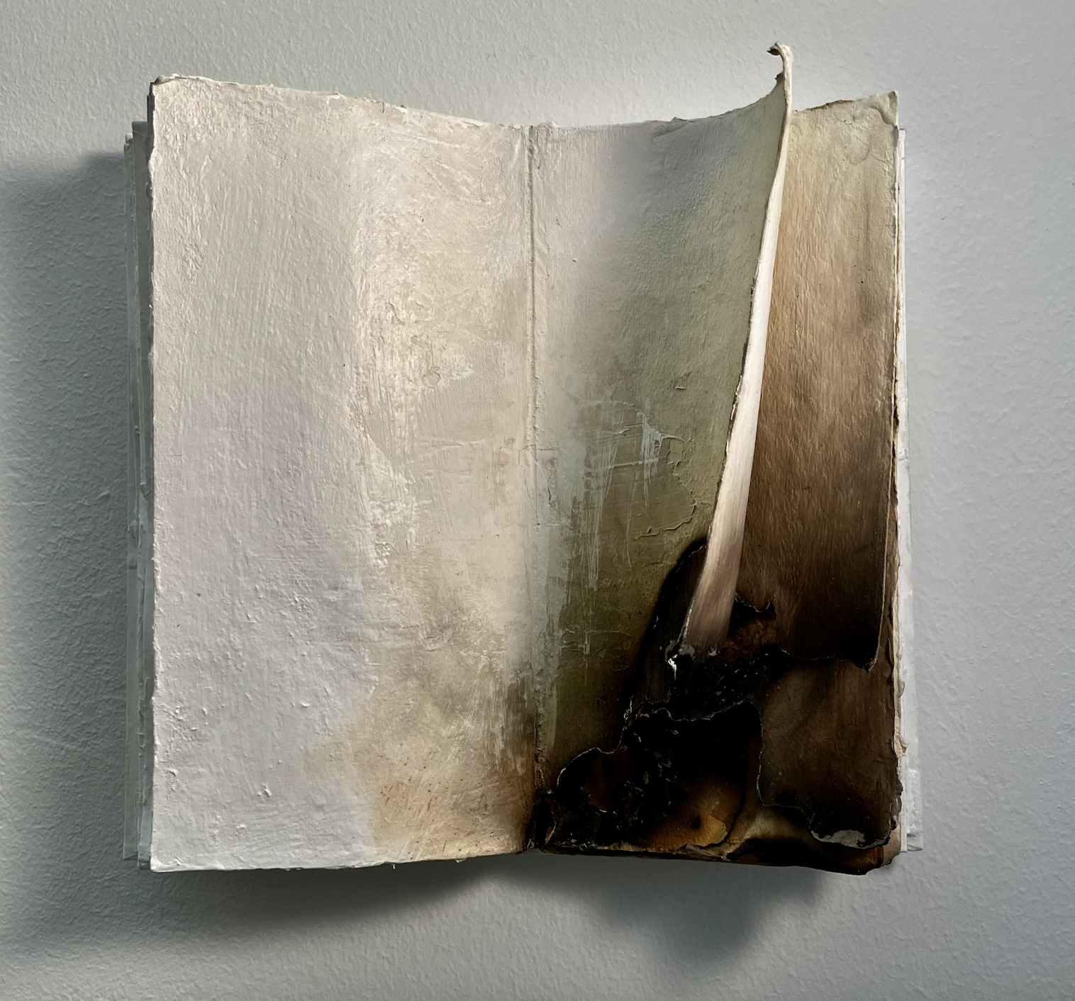 "F come Fuoco" - Fonte/credits: Studio Libri Bianchi, Galleria Federica Ghizzoni