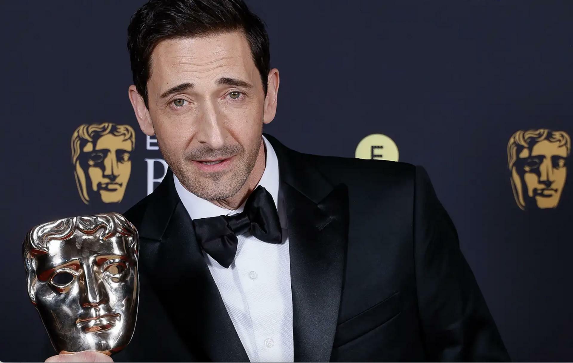 Adrien Brody - Bafta Film Awards; Fonte/credits: Licenze creative commons, web searching