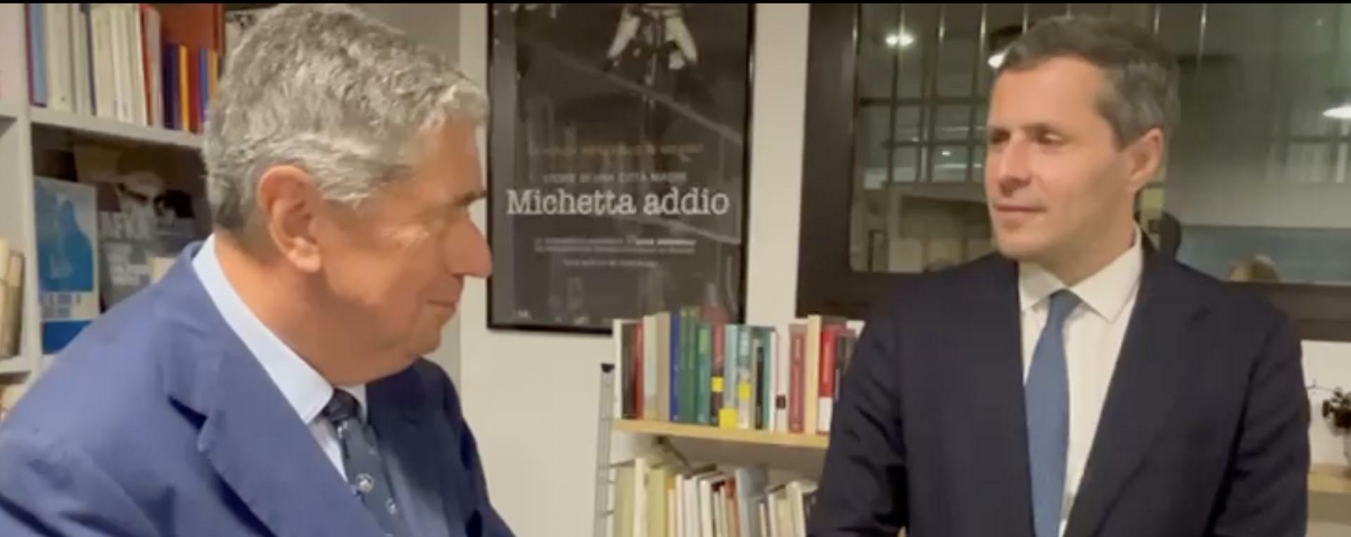 Matteo Perego di Cremnago con Giovanni Ortolani