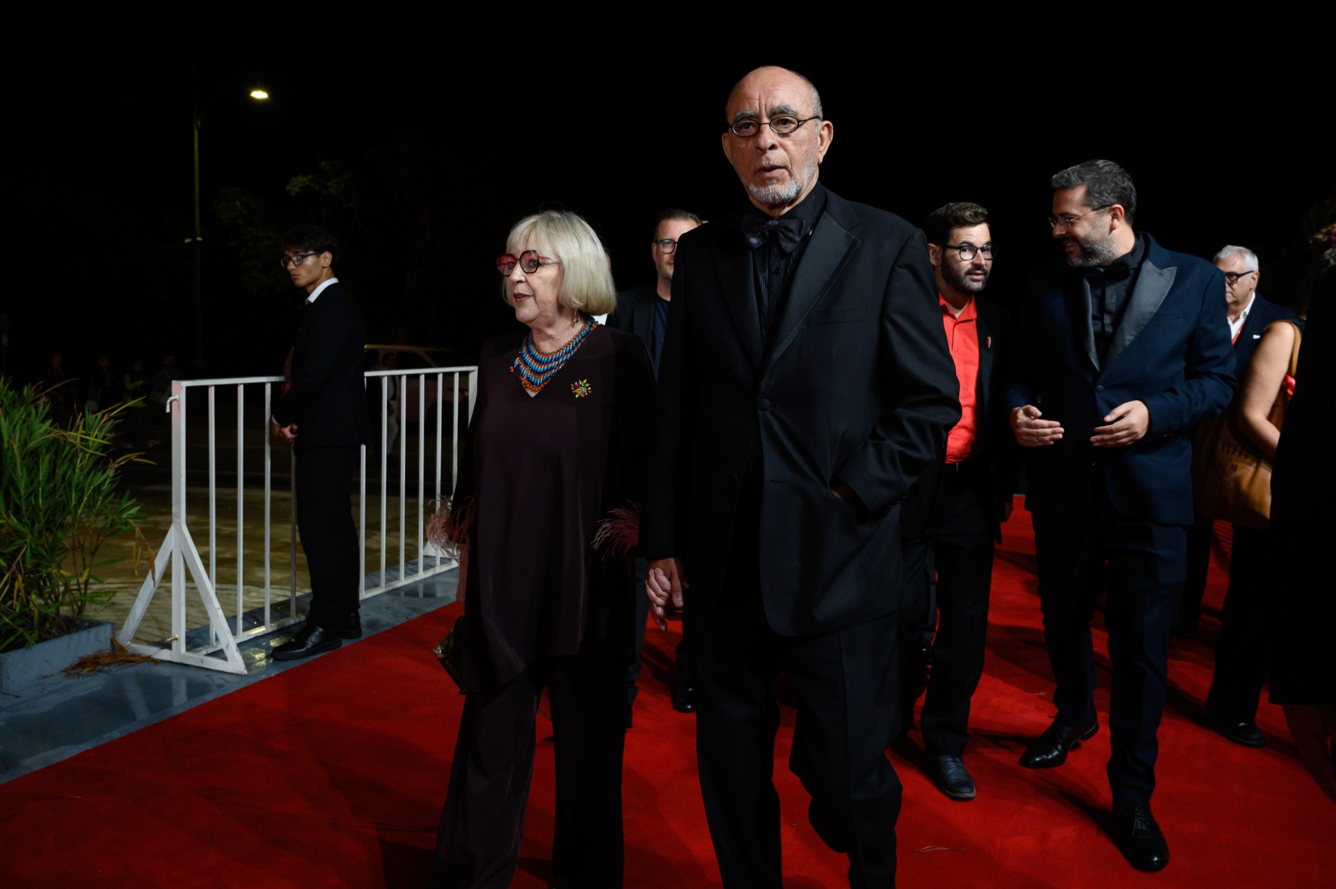 RED_CARPET_-_CALLE_MALAGA_-_Carmen_Maura_and_Ahmed_Boulane__Credits_Aleksander_Kalka__La_Biennale_di_Venezia_-_Foto_ASAC_Press material, Biennale 2025