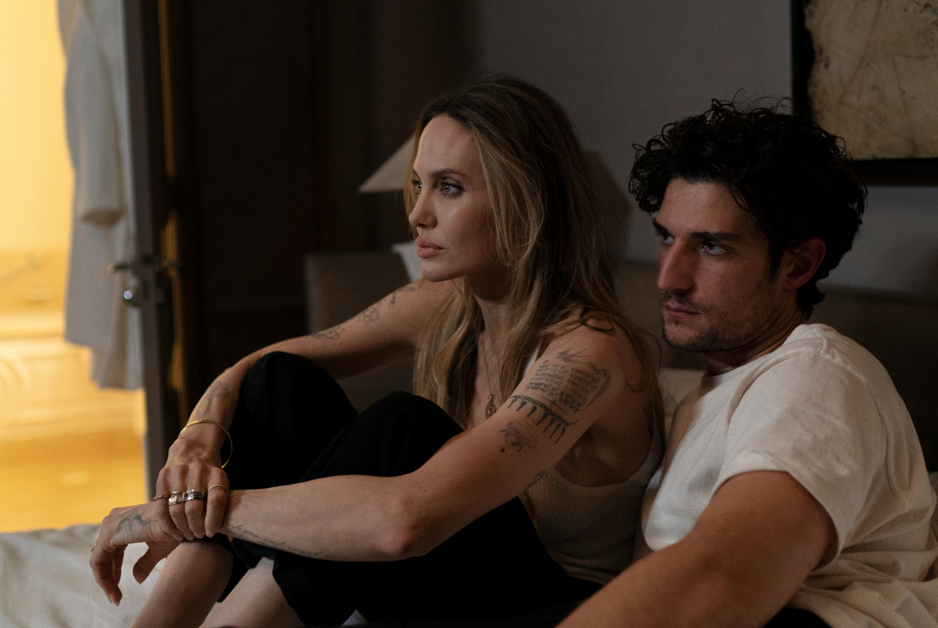 Angelina Jolie e Louis Garrel Fonte/credits: 20° Rome Film Fest Press material